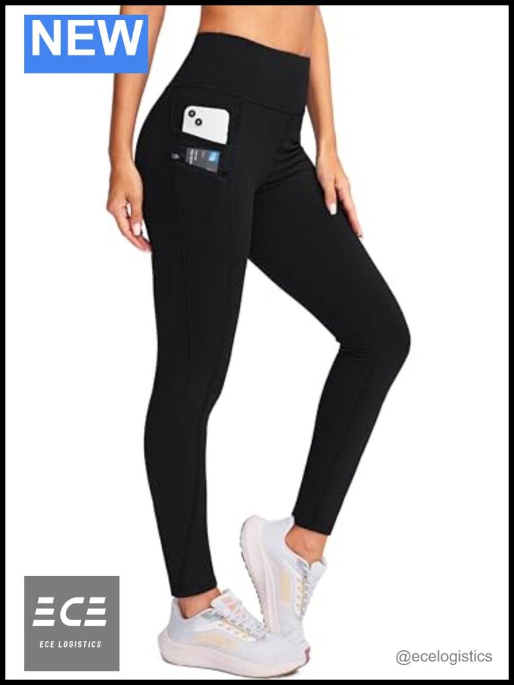 Fleece Lined Thermal Leggings High Rise Tummy Control Winter Pants